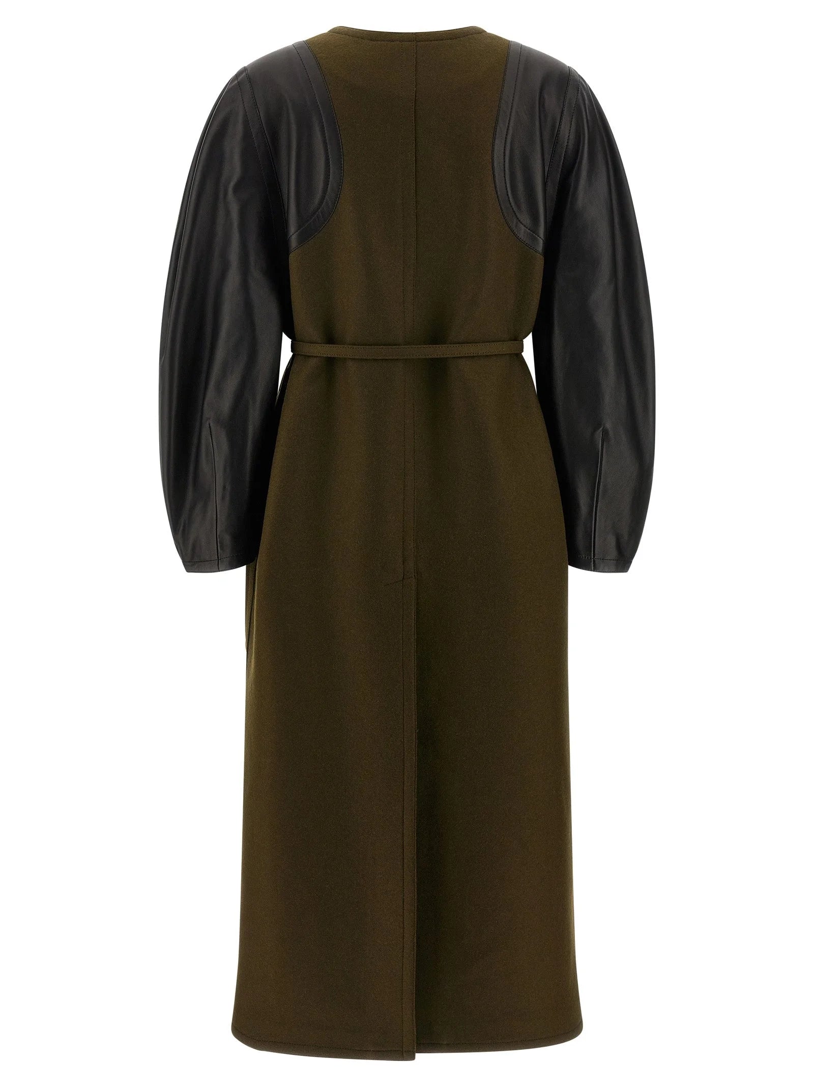 Fendi Bicolor Viscose Coat