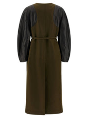 Fendi Bicolor Viscose Coat