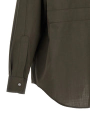 Fendi Bicolor Wool Blouse - 48 | M
