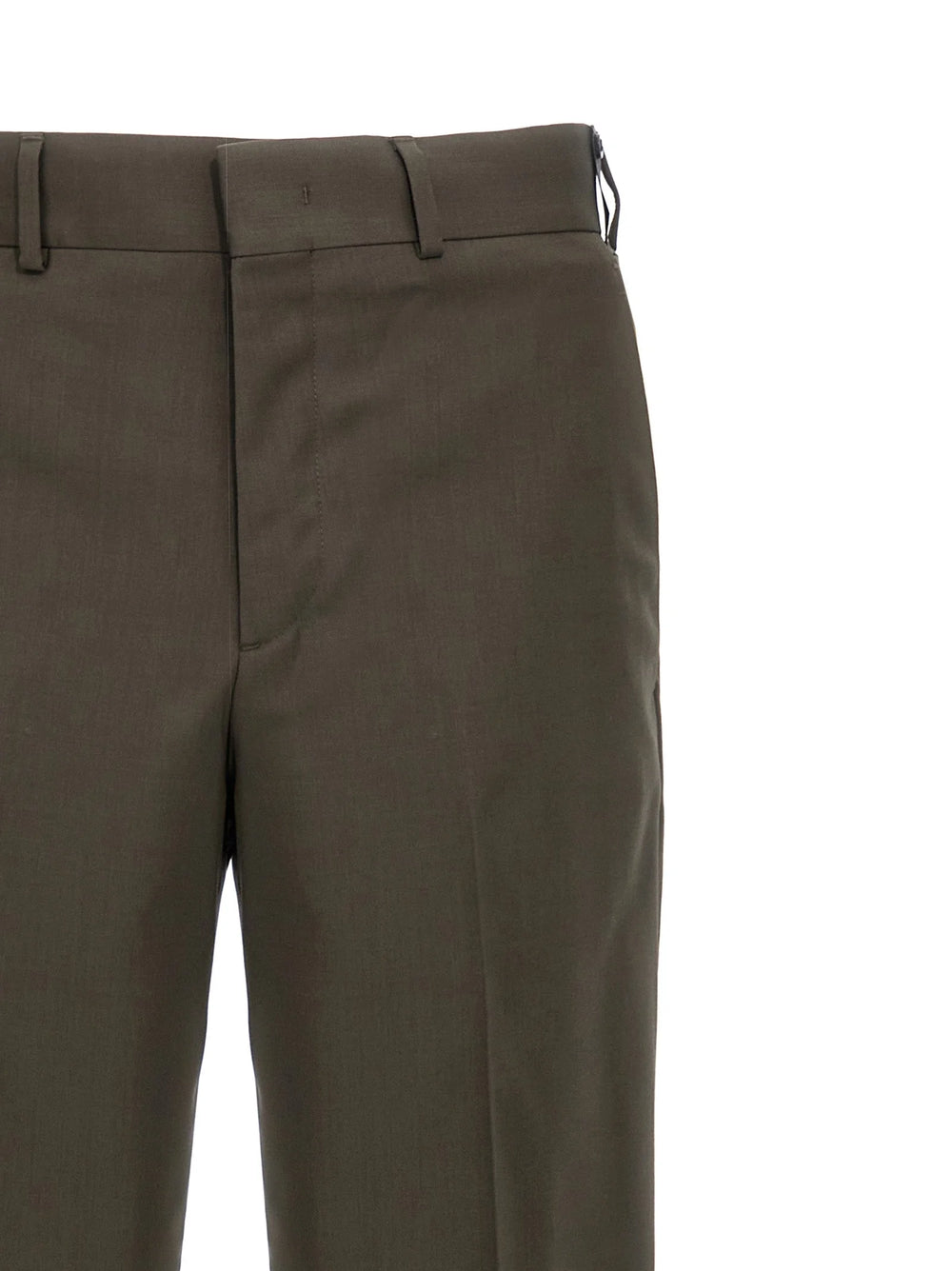 Fendi Bicolor Wool Dress Pants - IT46 | S