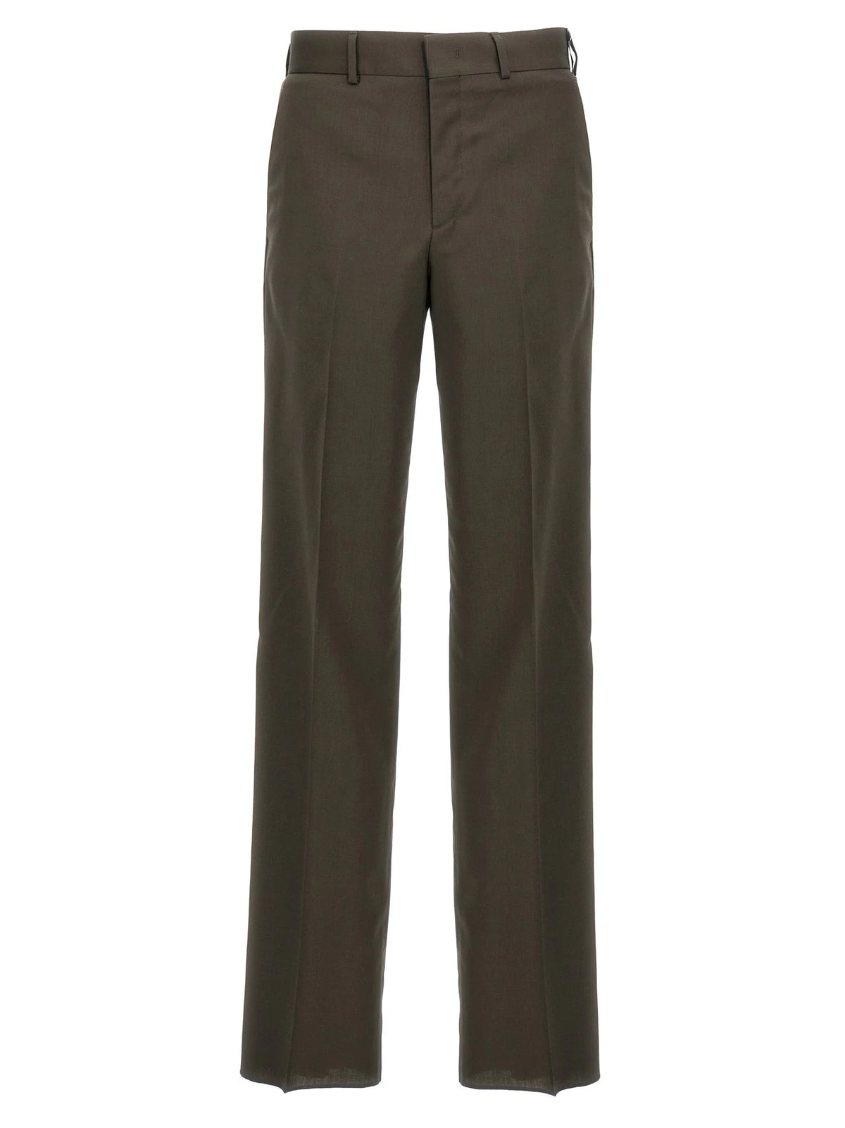 Fendi Bicolor Wool Dress Pants - IT46 | S