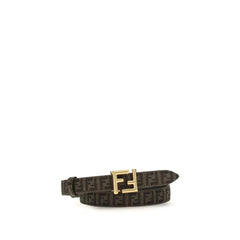 Fendi Black Calf Leather Bos Taurus Regular Belt - 70 cm / 28 Inches