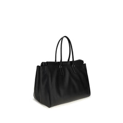 Fendi Black Calf Leather Bos Taurus Shoulder Bag