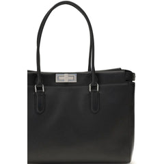 Fendi Black Calf Leather Bos Taurus Shoulder Bag