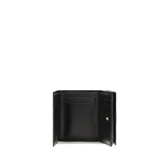 Fendi Black Calf Leather Bos Taurus Wallet