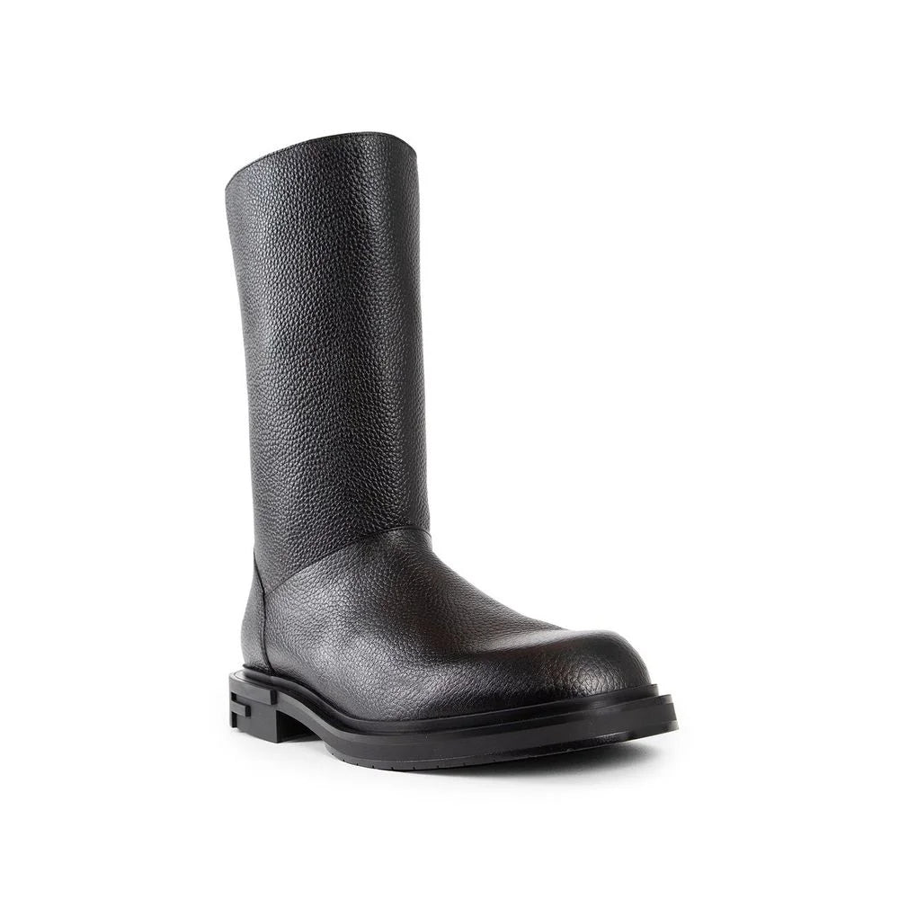 Fendi Black Calfskin Boots - EU40/US7