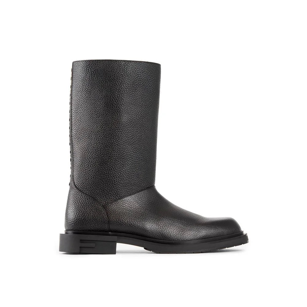 Fendi Black Calfskin Boots - EU40/US7