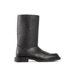 Fendi Black Calfskin Boots - EU40/US7