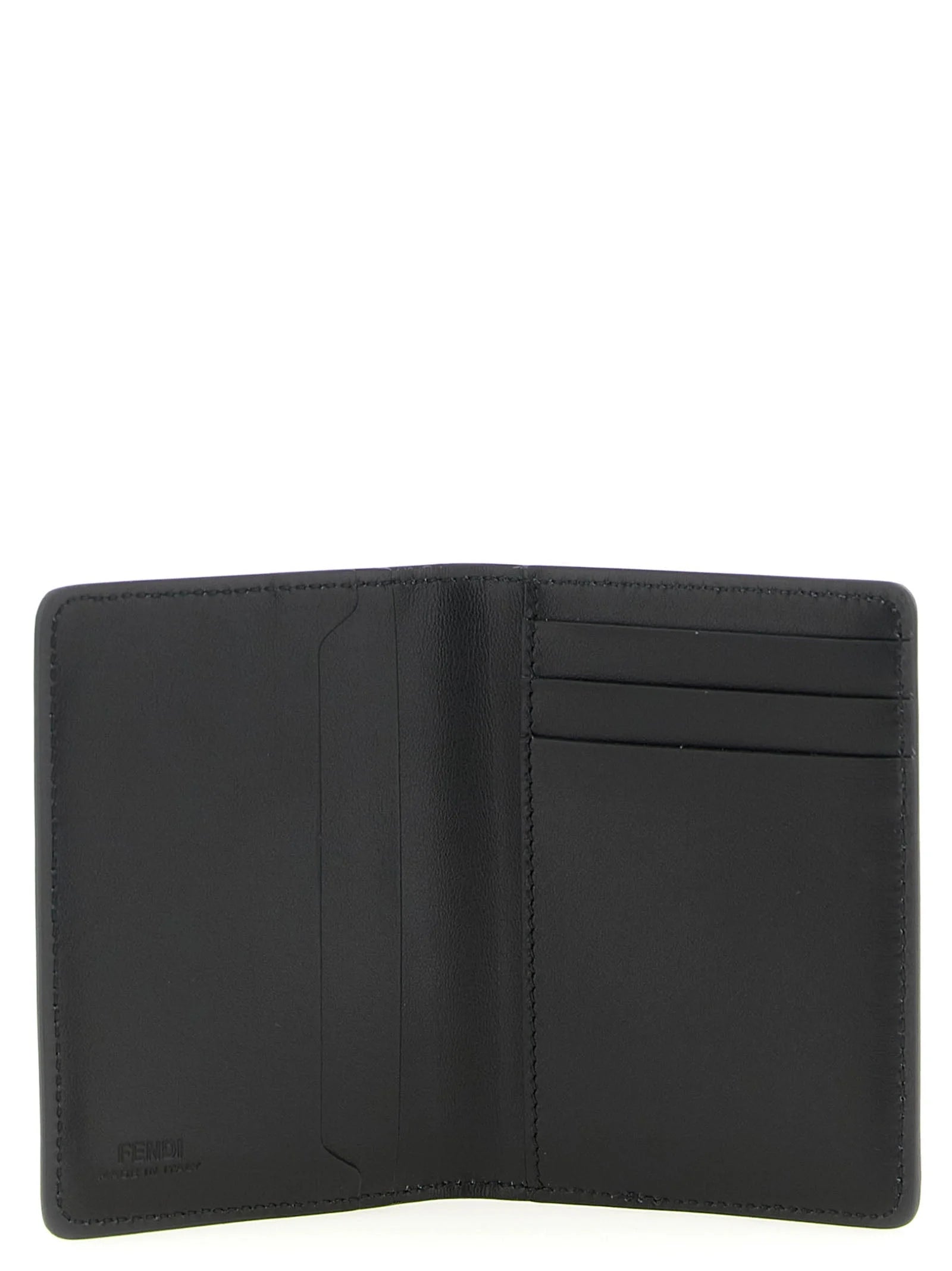 Fendi Black Calfskin Cardholder