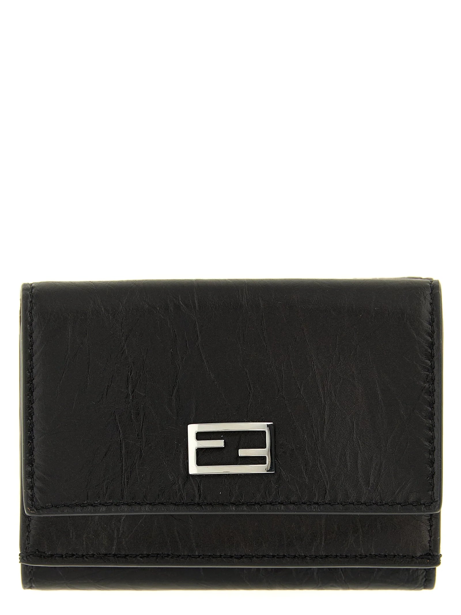 Fendi Black Calfskin Cardholder
