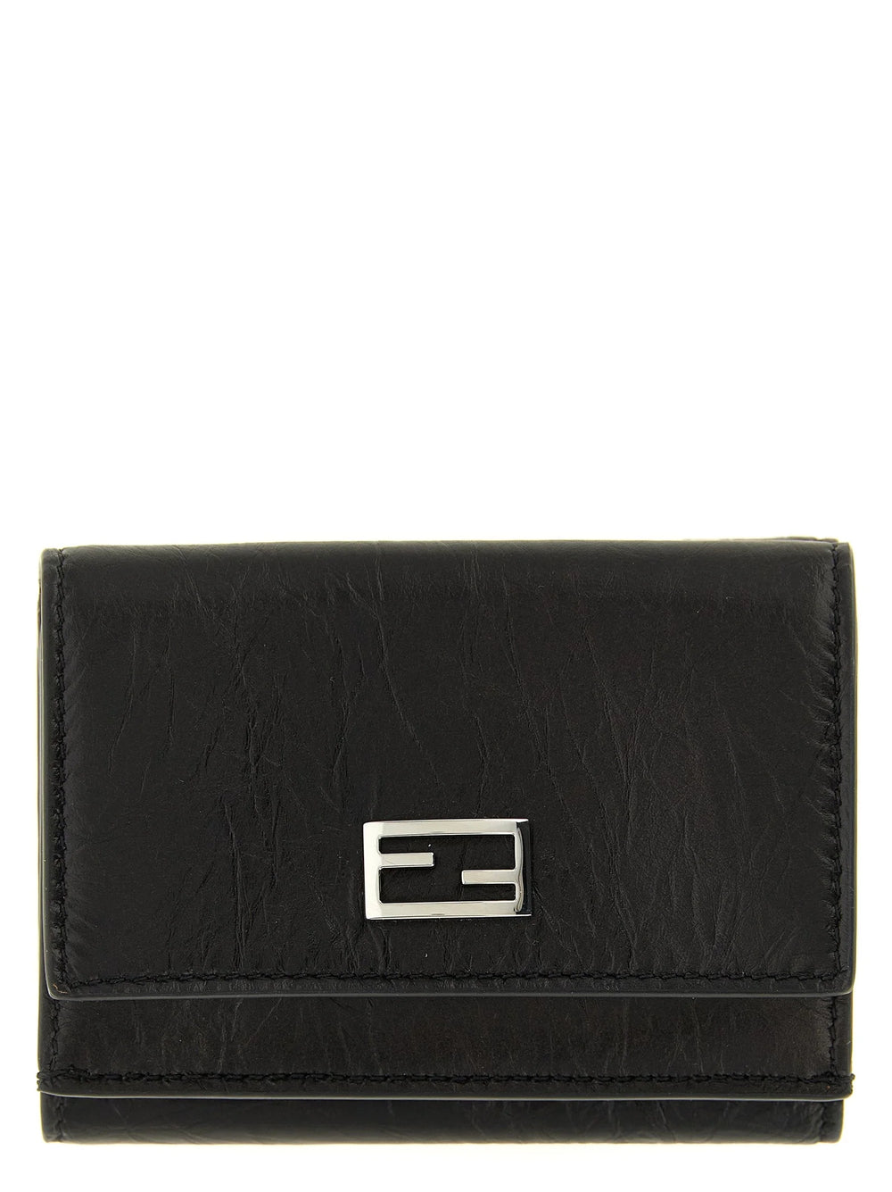 Fendi Black Calfskin Cardholder