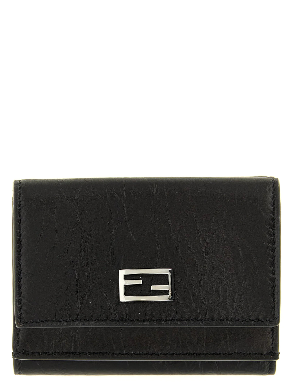 Fendi Black Calfskin Cardholder