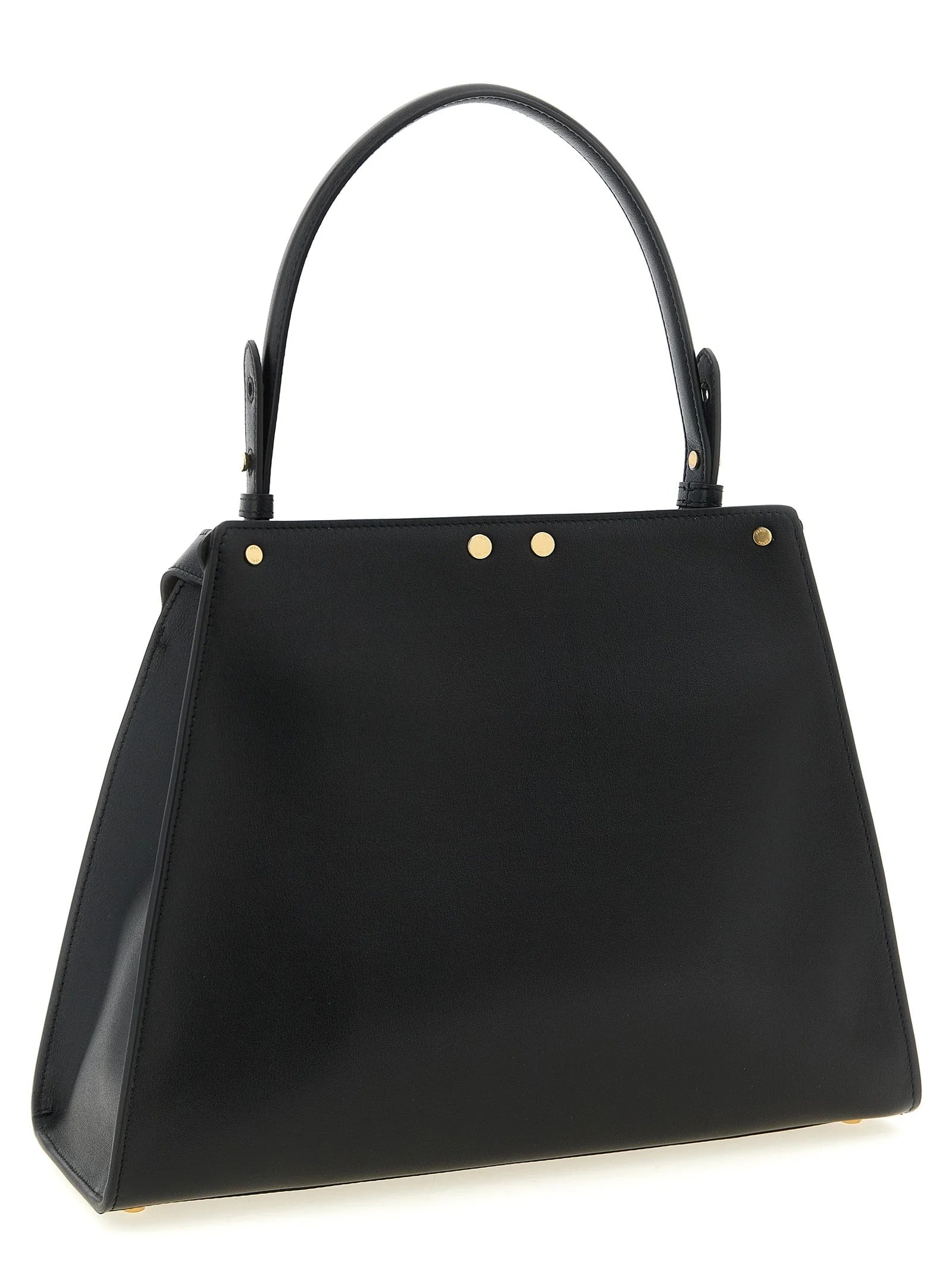 Fendi Black Calfskin Handbag