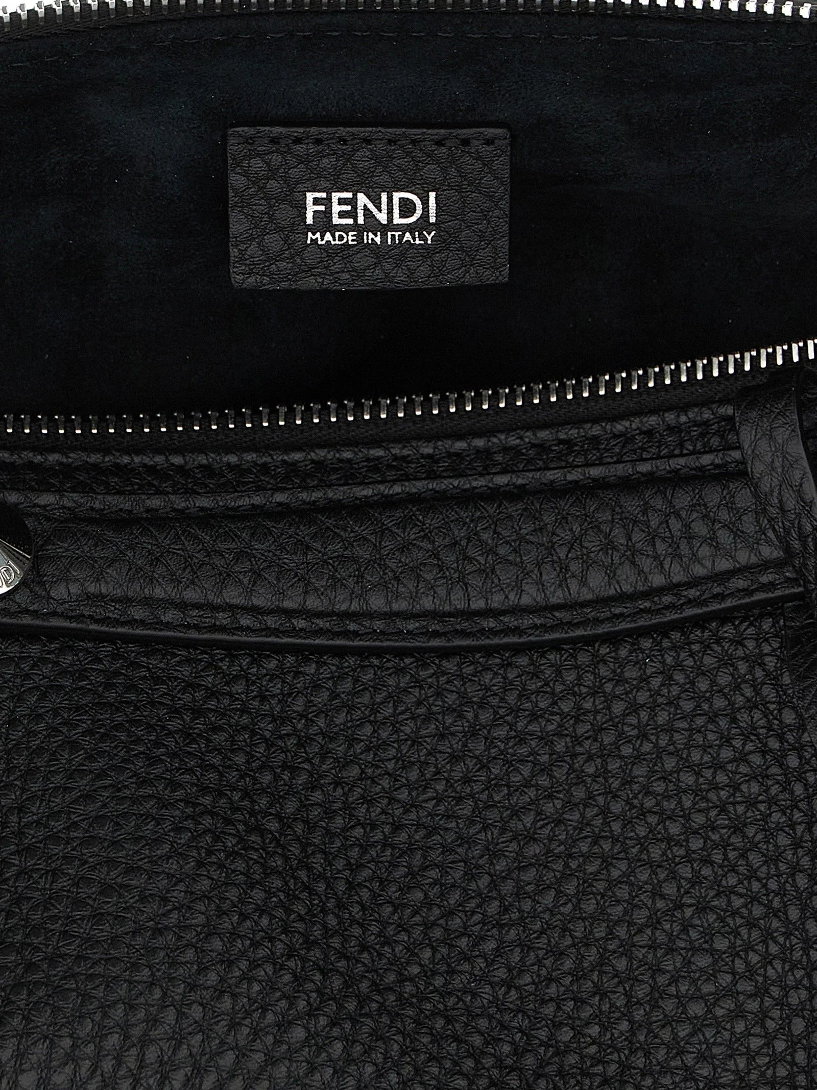 Fendi Black Calfskin Handbag