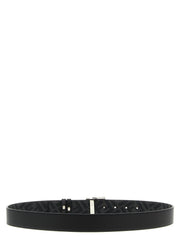 Fendi Black Calfskin Regular Belt