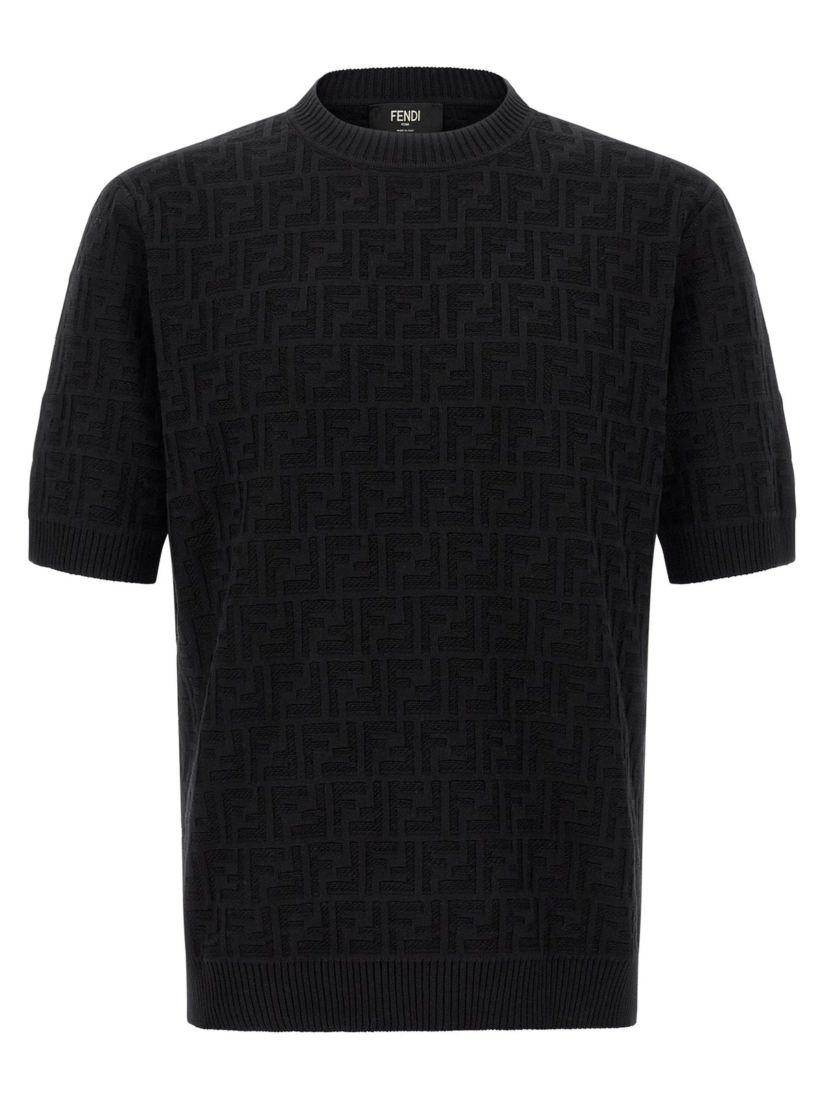 Fendi Black Cotton Cardigan - 48 | M