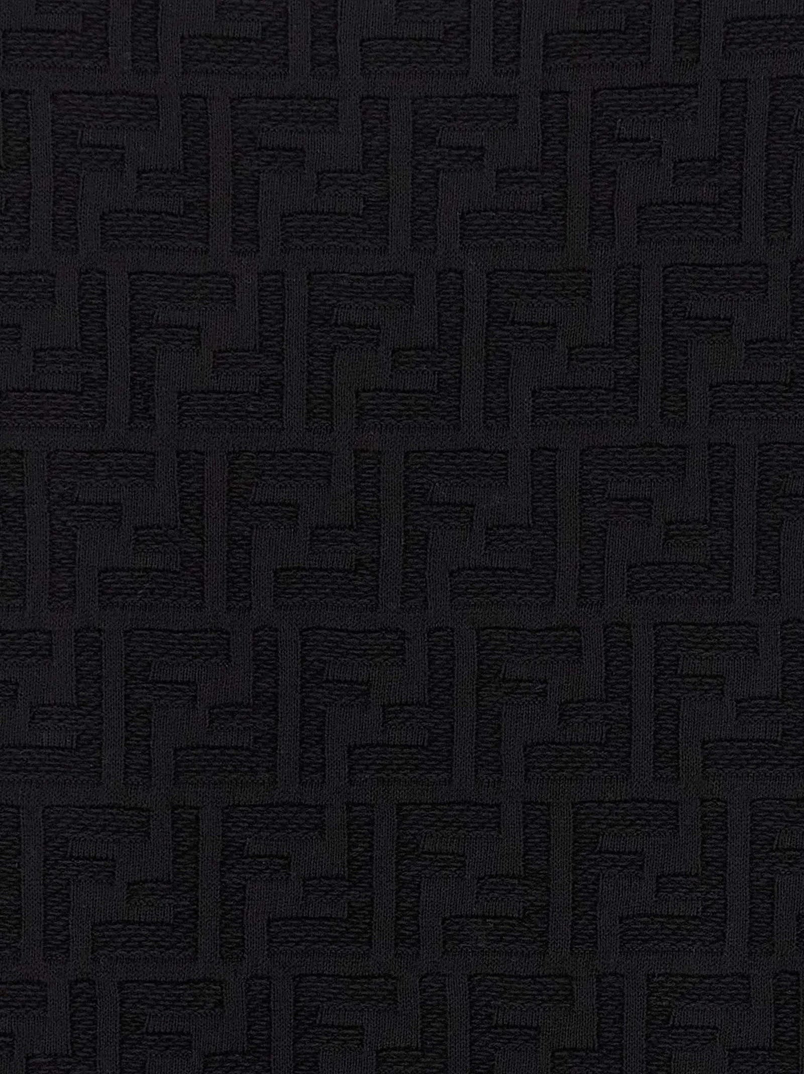 Fendi Black Cotton Cardigan - 48 | M