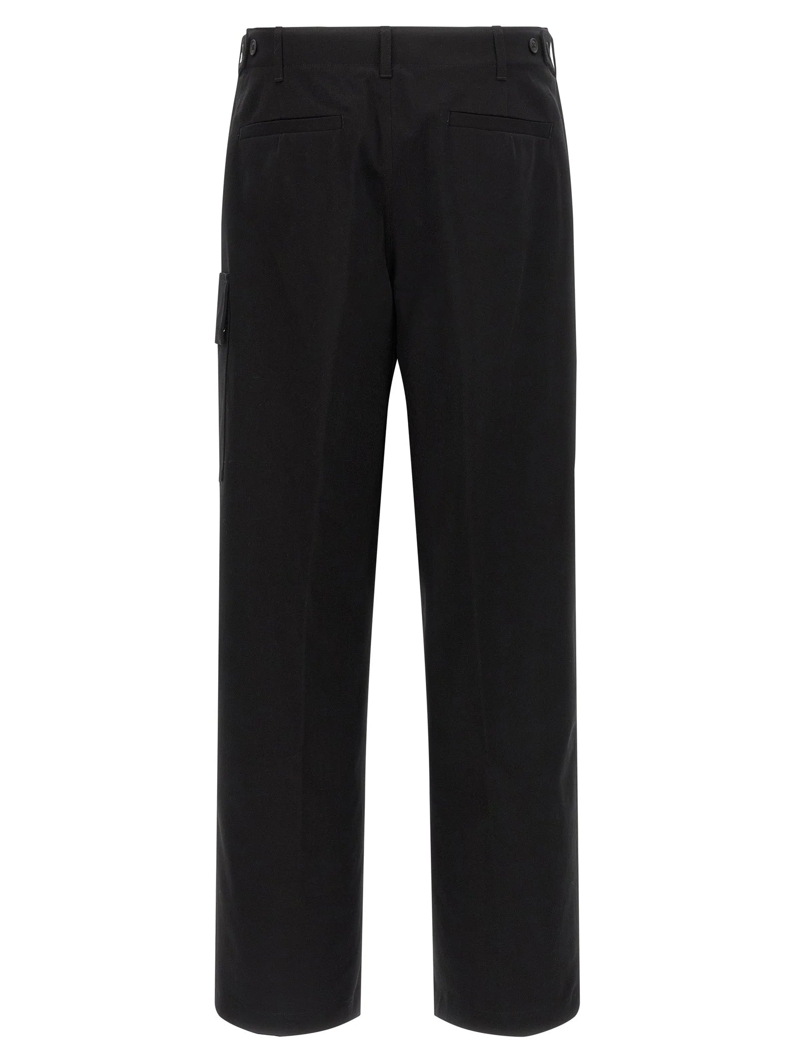 Fendi Black Cotton Cargo Pants