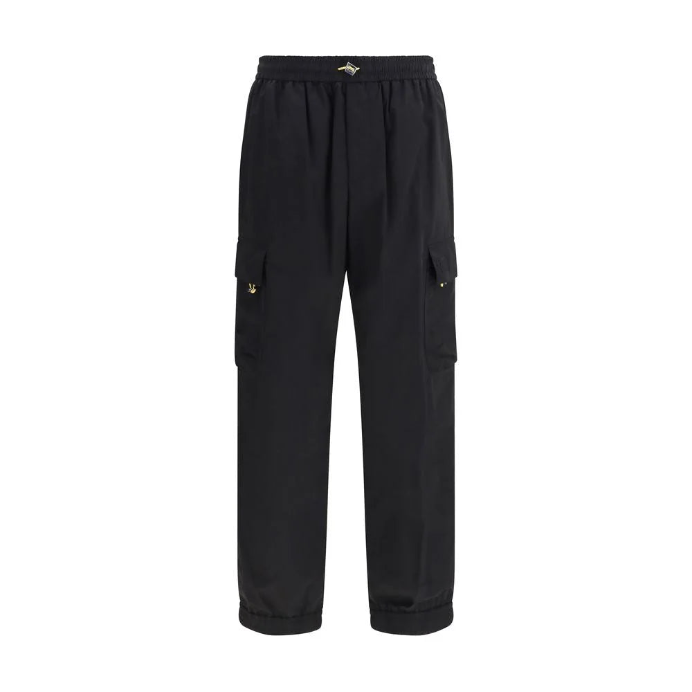 Fendi Black Cotton Cargo Pants - IT50 | L