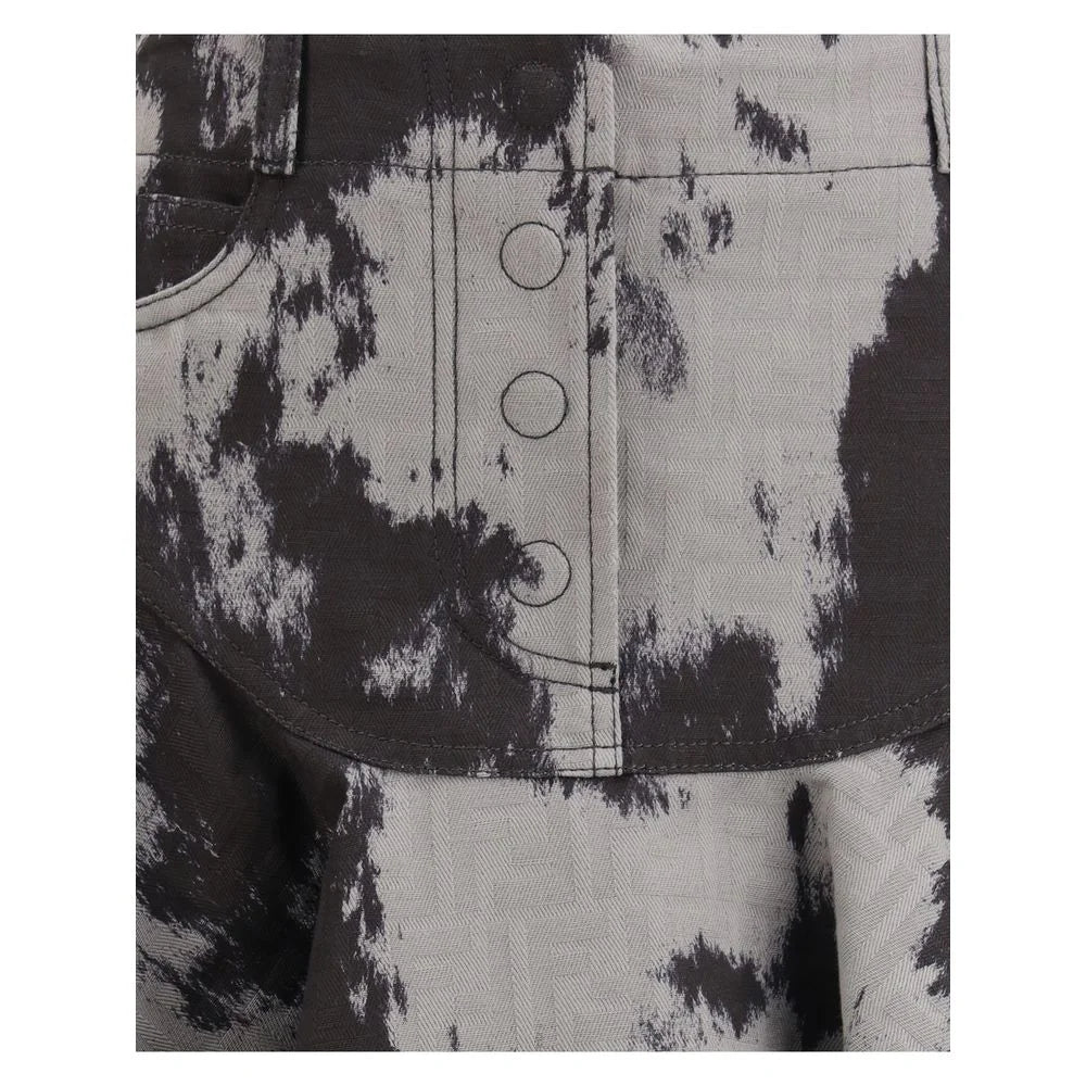 Fendi Black Cotton Mini Skirt - IT40 | M