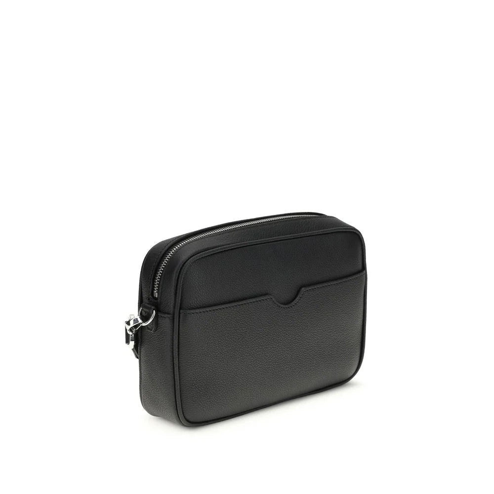 Fendi Black Cotton Shoulder Bag