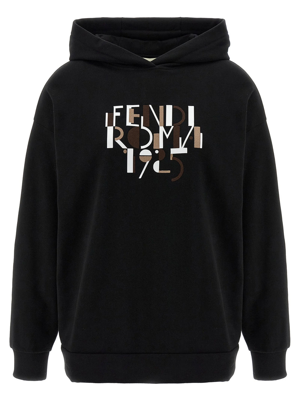 Fendi Black Cotton Sweatshirt