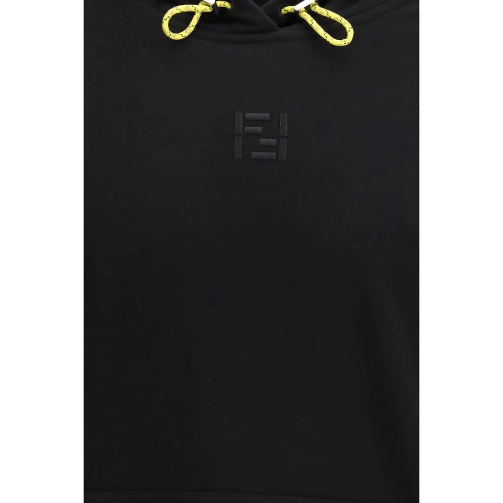Fendi Black Cotton Sweatshirt