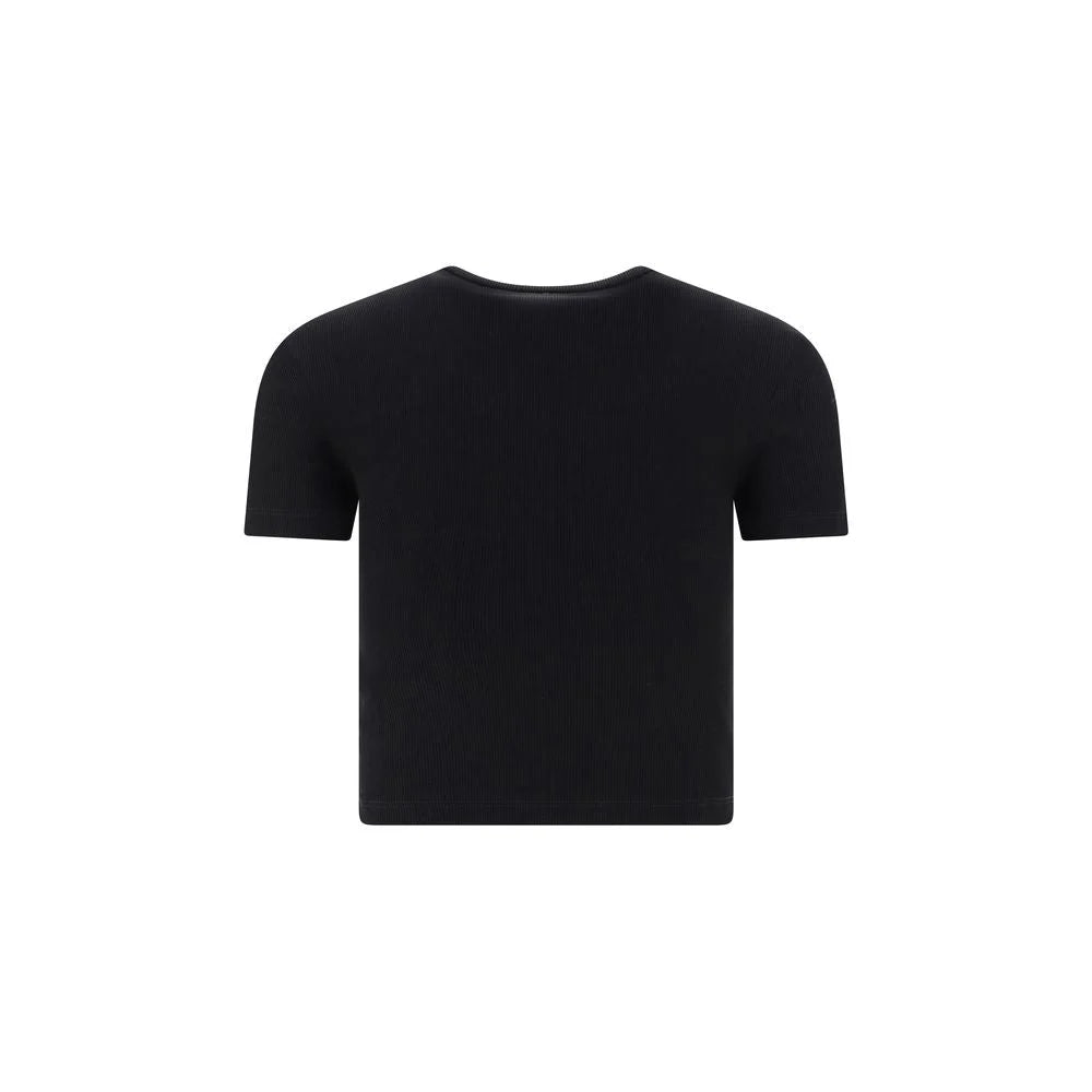 Fendi Black Cotton T-Shirt