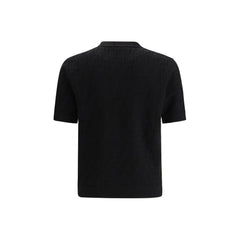 Fendi Black Cotton T-Shirt