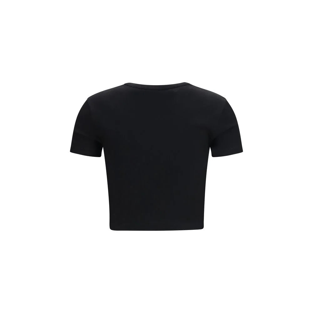 Fendi Black Cotton T-Shirt - M