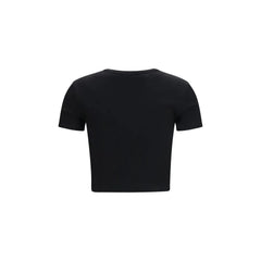 Fendi Black Cotton T-Shirt - M