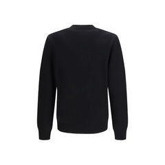 Fendi Black Fleece Wool Sweatshirt