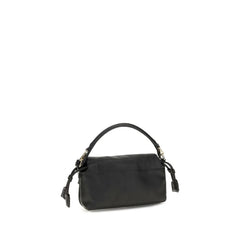 Fendi Black Lamb Ovis Aries Aries Shoulder Bag