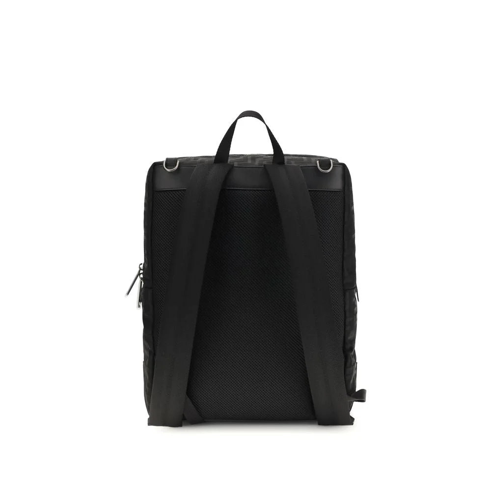 Fendi Black Nylon Backpack