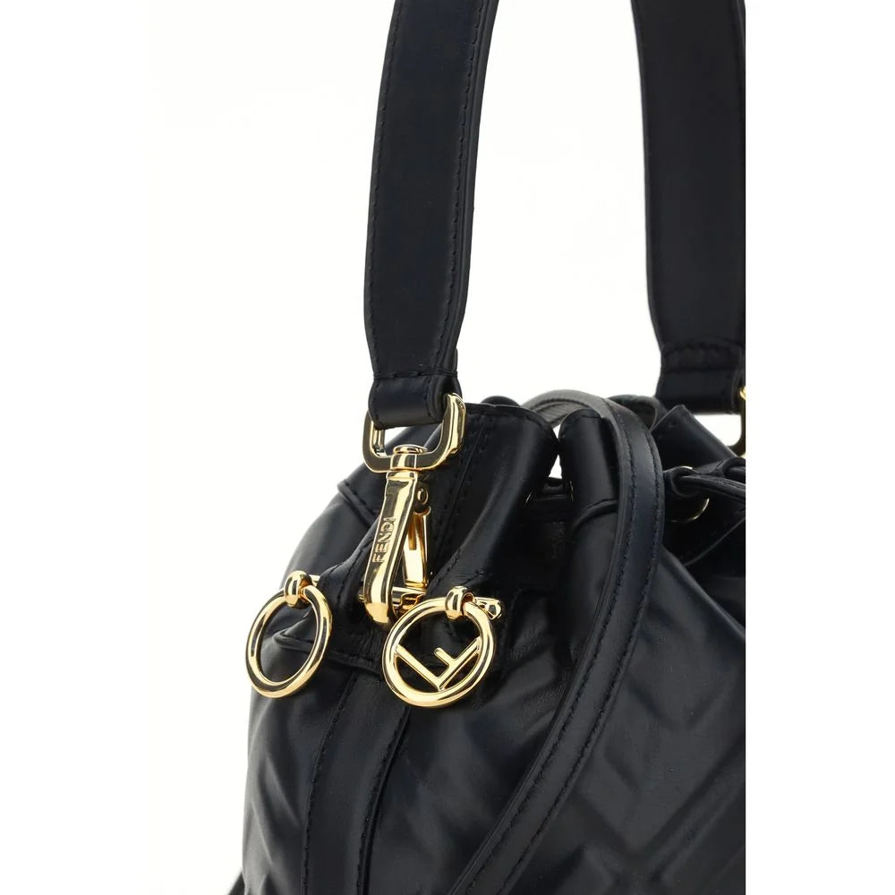 Fendi Black Polyamide Backet Bag