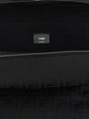 Fendi Black Polyamide Backpack