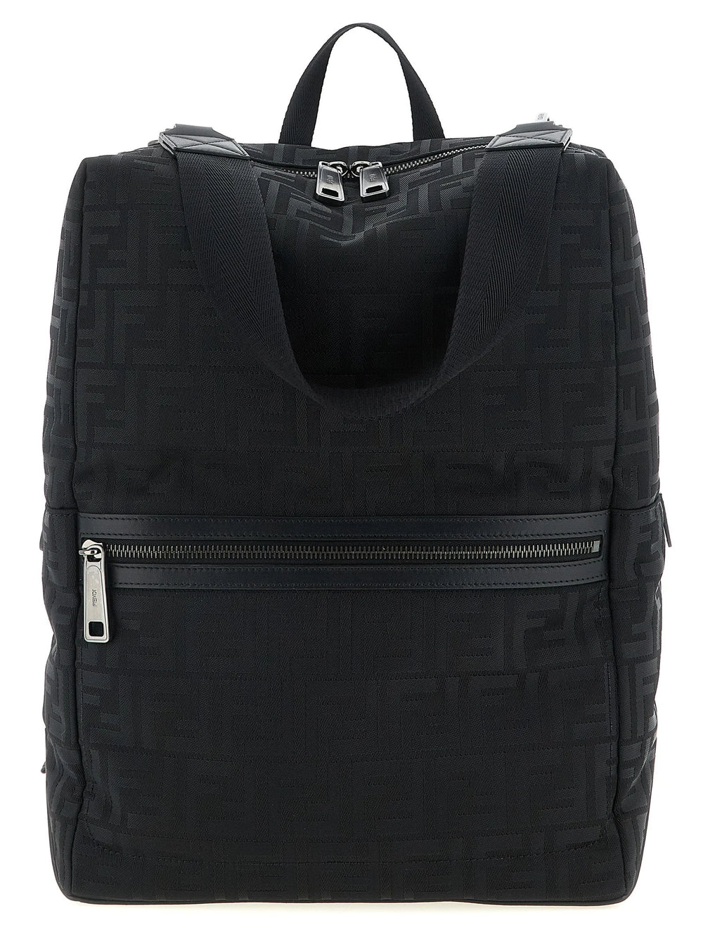 Fendi Black Polyamide Backpack