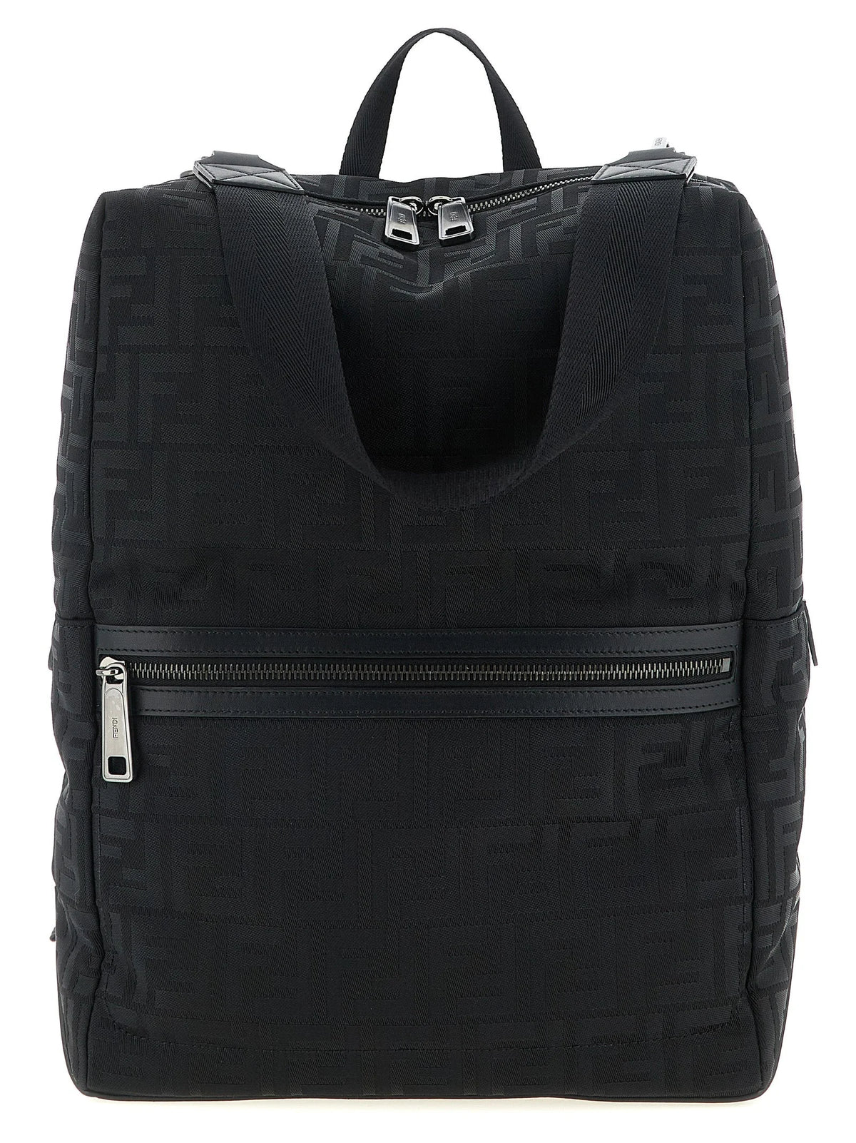 Fendi Black Polyamide Backpack