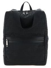 Fendi Black Polyamide Backpack