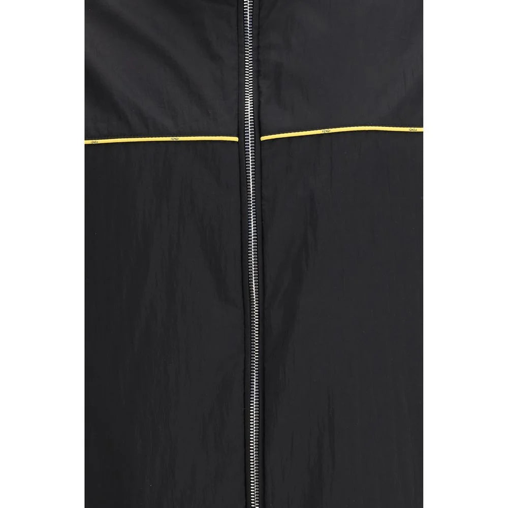 Fendi Zwarte Polyamide Shell Jacket - IT48 | M