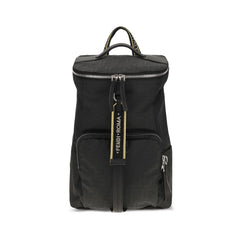 Fendi Black Polyester Backpack