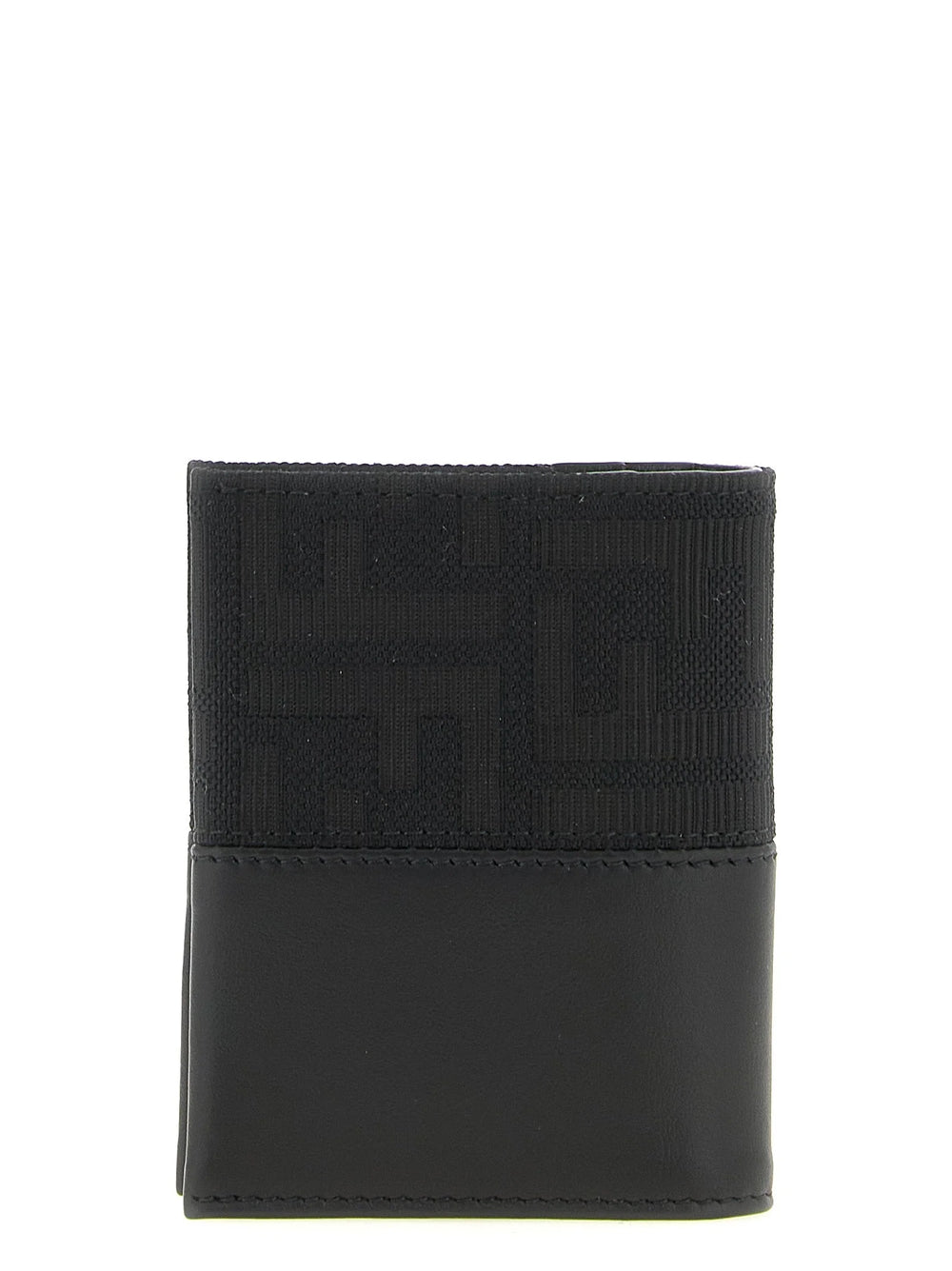 Fendi Black Polyester Cardholder