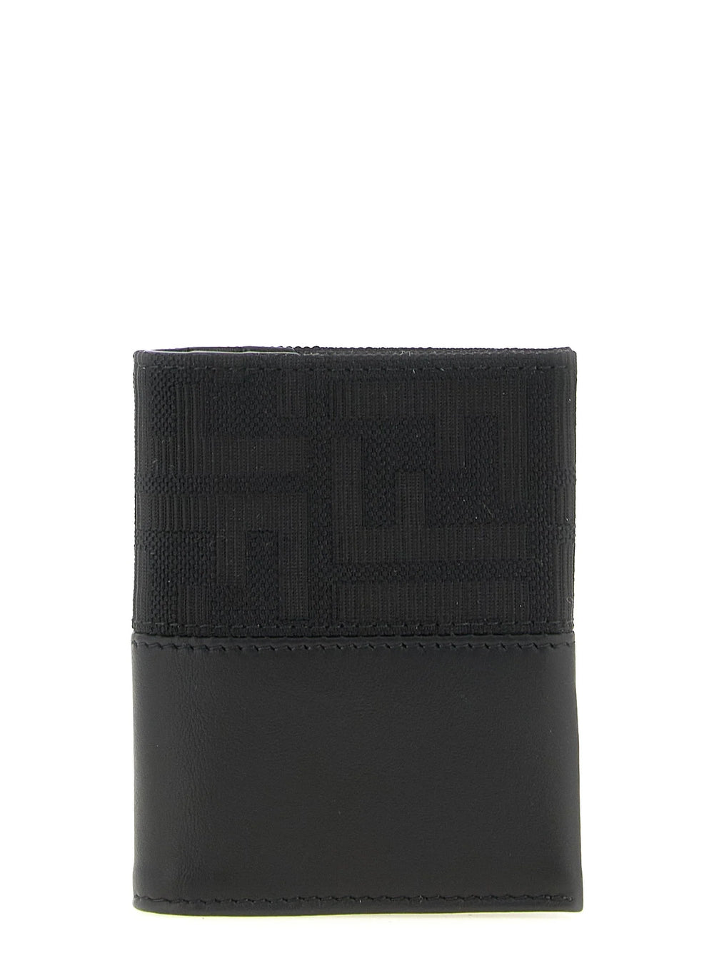 Fendi Black Polyester Cardholder