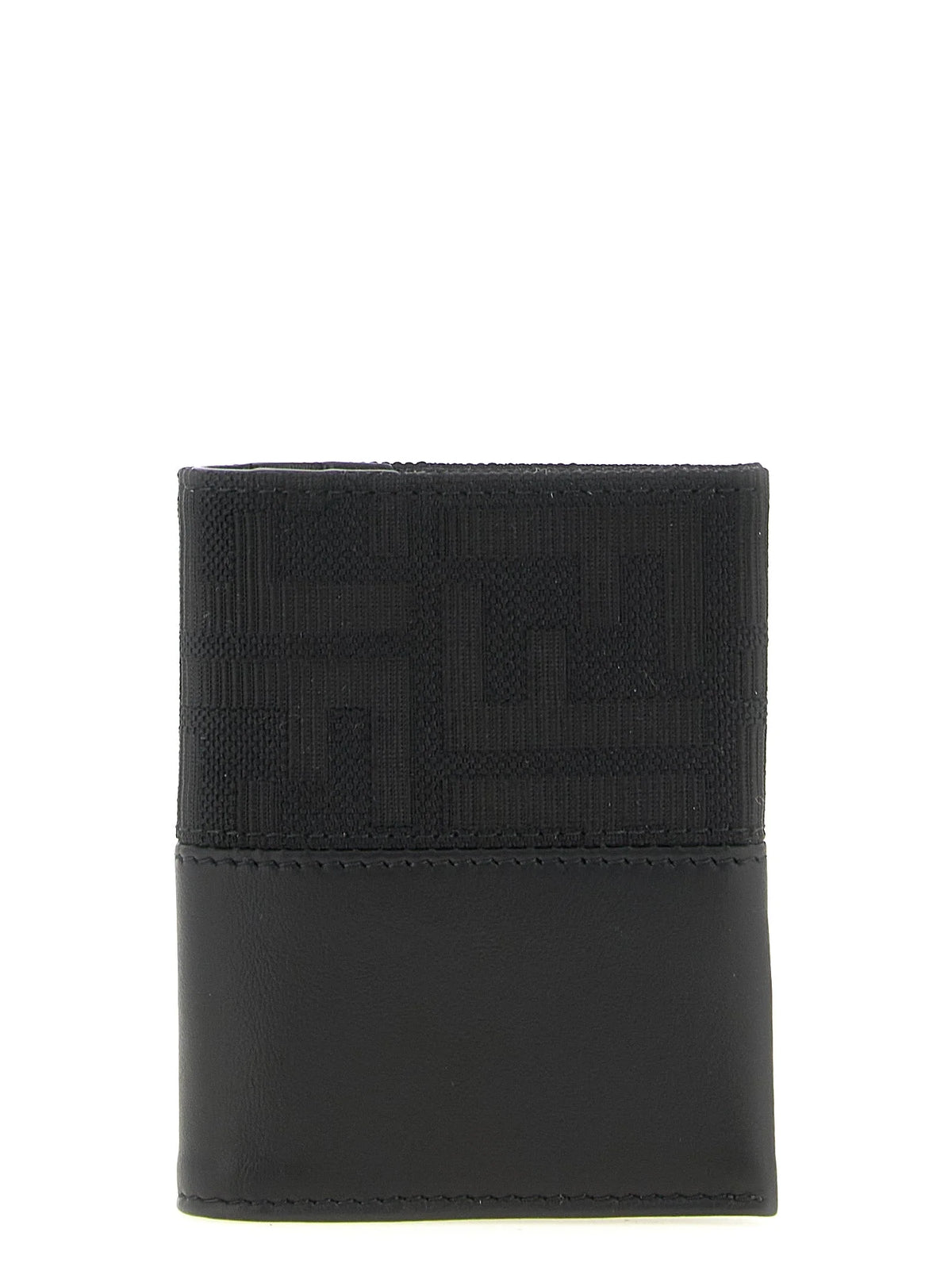Fendi Black Polyester Cardholder