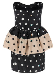 Fendi Black Silk Short Dress