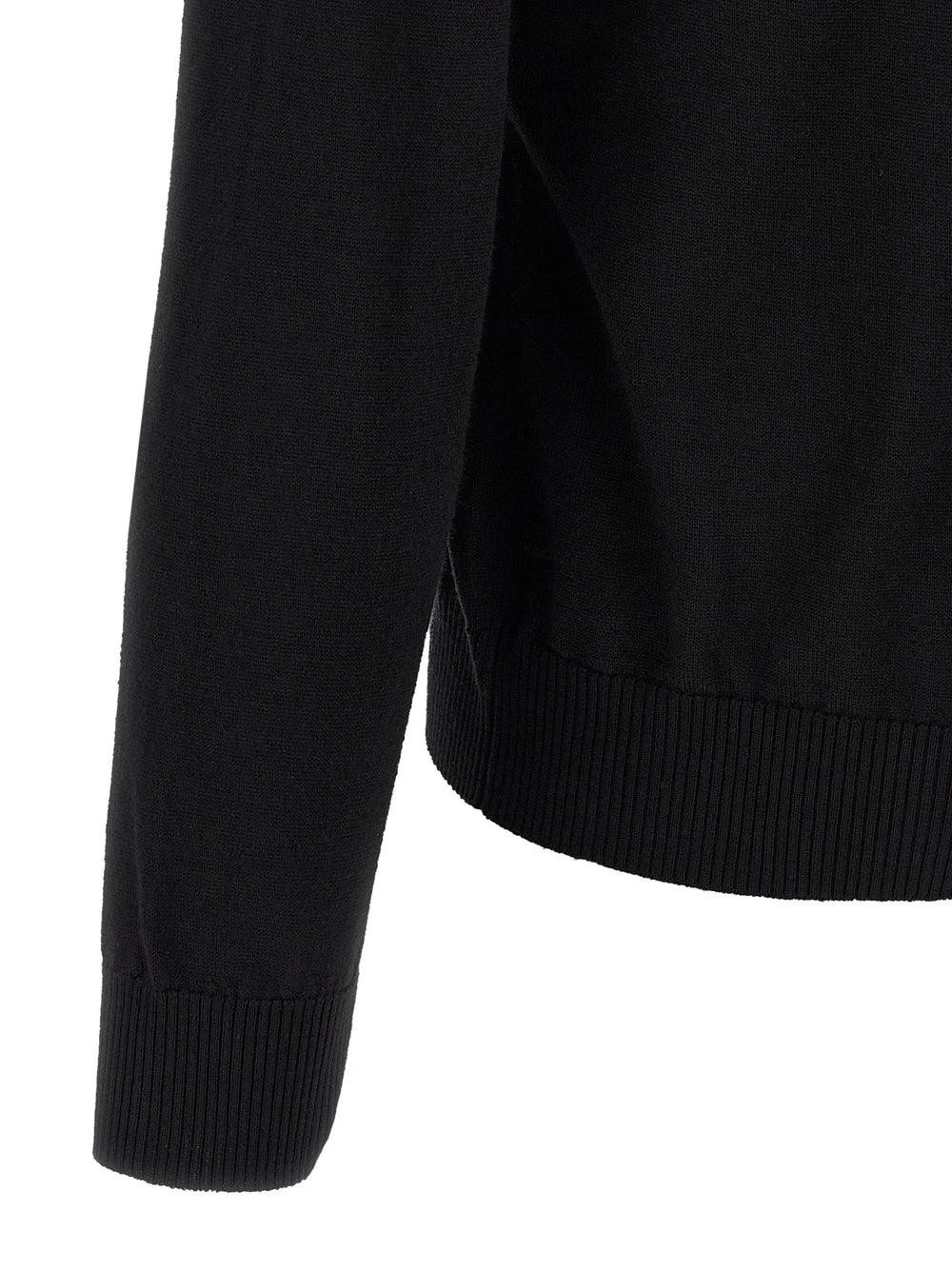 Fendi Black Virgin Wool Cardigan