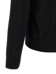 Fendi Black Virgin Wool Cardigan
