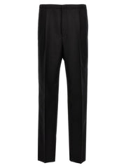 Fendi Black Virgin Wool Dress Pants