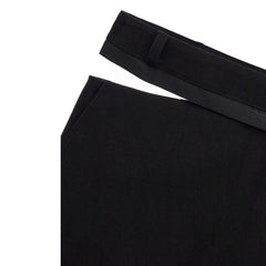 Fendi Černá vlněná dlouhá sukně - 42