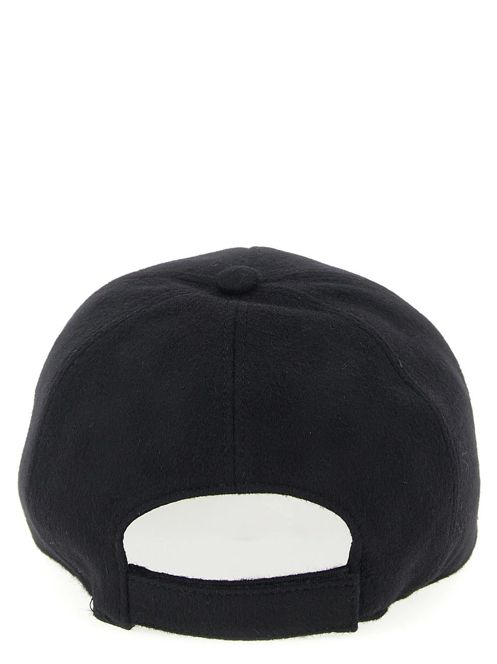 Fendi Black Wool Cap (Baseball Hat) - UNI